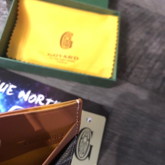 Goyard Saint Sulpice Card Holder “Black Tan” - Picture 4 of 6